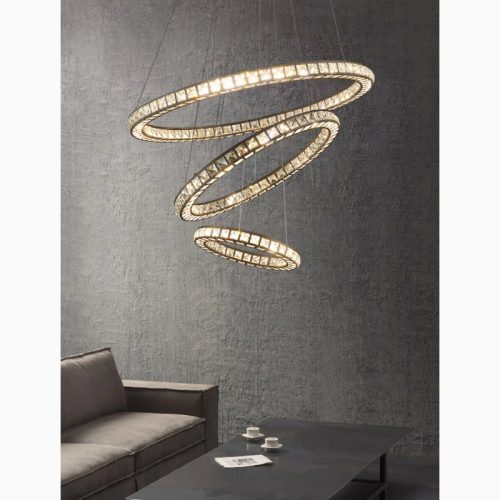 MIRODEMI Antwerpen Ring Luxury Chandelier For Dining Room