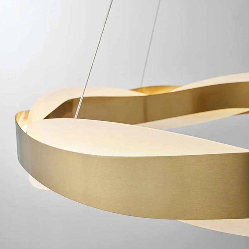 MIRODEMI Arlon Creative Round Gold Lighting