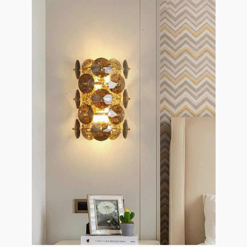 MIRODEMI Ascona Crystal Wall Lightning