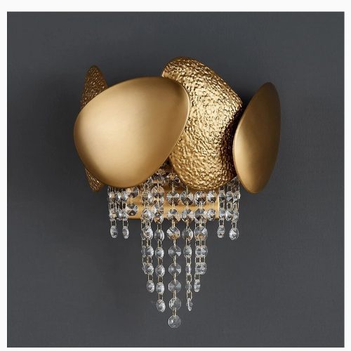 MIRODEMI Belmont sur Lausanne elite crystal wall sconce