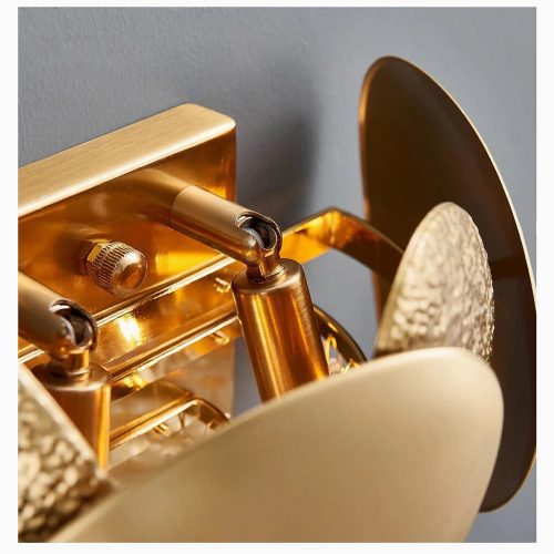 MIRODEMI Belmont sur Lausanne elite gold wall sconce