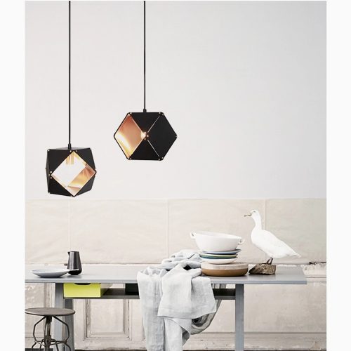 Art-Deco Metal LED Pendant Lighting from Mirodemi for Home Interior