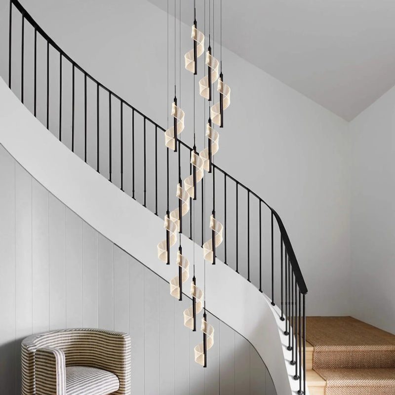 MIRODEMI Bonassola cascading long chandelier