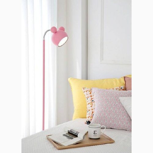 MIRODEMI Bourg Saint Pierre Korean Design Bright LED Floor Lamp Yellow Pink For Living Room Bedroom