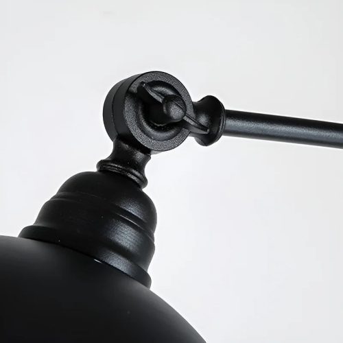 MIRODEMI Bouveret Nordic Style Black Bronze Retro Floor LED Lamp for Living Room Bedroom Details