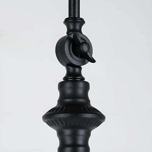 MIRODEMI Bouveret Nordic Style Black Bronze Retro Floor LED Lamp for Living Room Hall Details