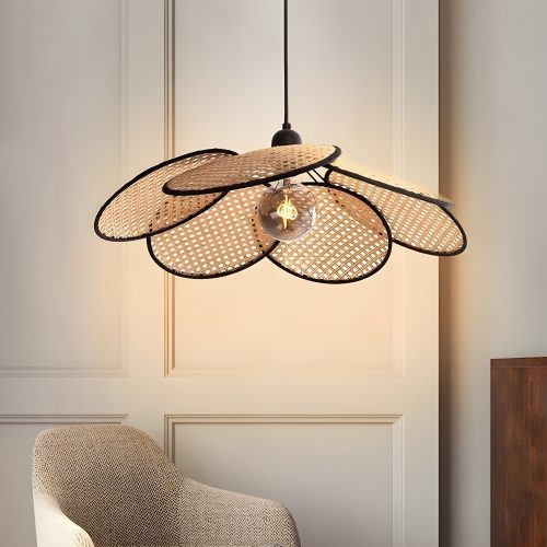 Brienz | Pendant Light with Hand Made Rattan Wicker from Mirodemi for Living Room