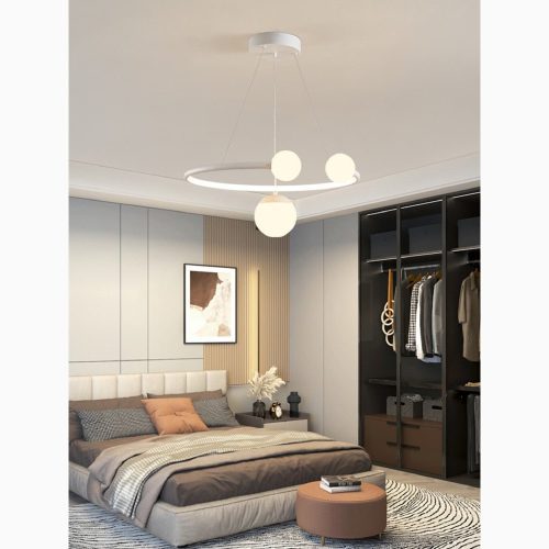 MIRODEMI Broc Modern Pendant LED Light in the Shape of Hanging Ball