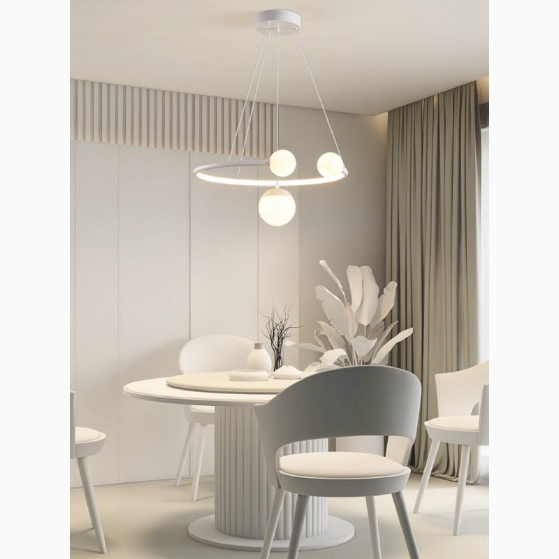 MIRODEMI Broc Modern Pendant Lamp in the Shape of Hanging Ball for Kitchen