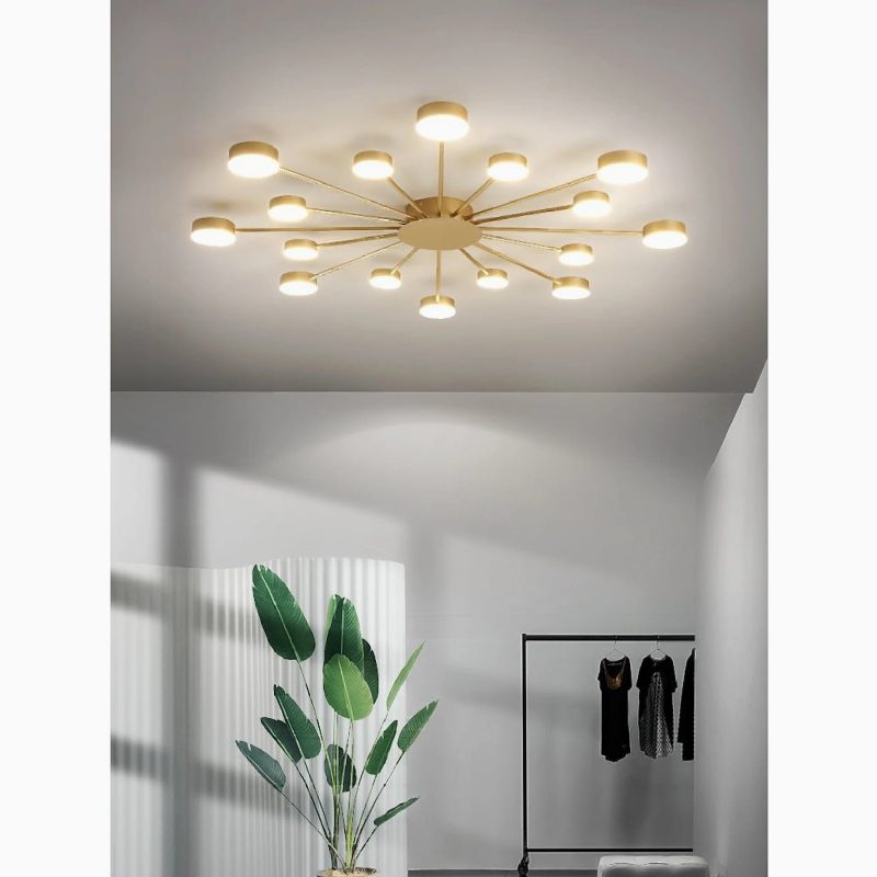 MIRODEMI Buchs Minimalistic Chandelier