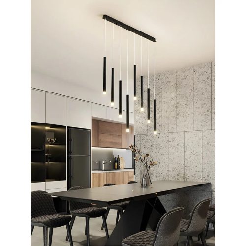 MIRODEMI Burgdorf Black Pendant Lamp In A Nordic Style Kitchen Island Decor