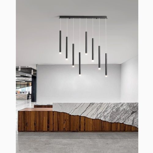 MIRODEMI Burgdorf Black Pendant Lamp Nordic Design