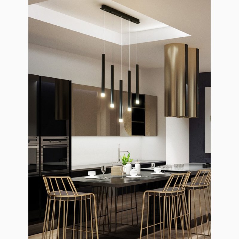 MIRODEMI Burgdorf Black Pendant Lamp Nordic Modern Minimalism