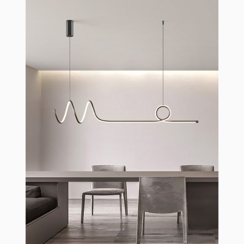 MIRODEMI Bussigny pres Lausanne Nordic Pendant Lamp Long Strip