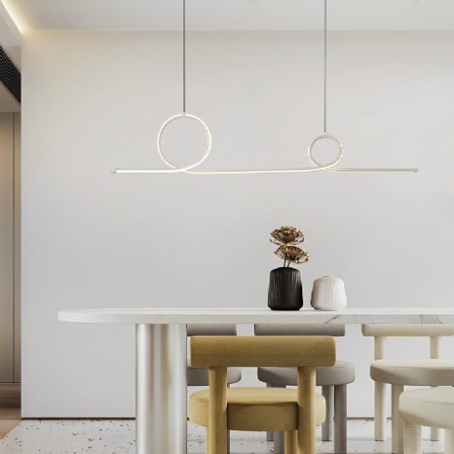 MIRODEMI Bussnang Modern Pendant Lamp With Ribbon Design