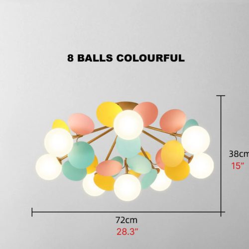 MIRODEMI Cabella Ligure Creative Branch LED Ceiling Lamp