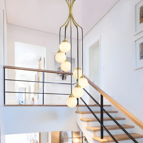 MIRODEMI Cabris Nordic Pendant Chandelier for Staircase