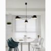 MIRODEMI® Cadorago | Black Ultramodern Design Pivot Pendant Chandelier For Kitchen