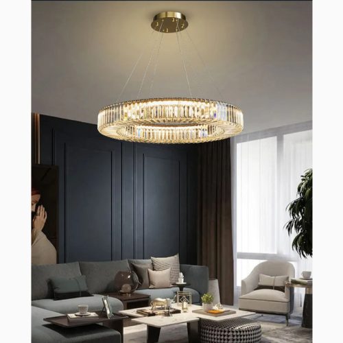 MIRODEMI Cadrezzate Hanging LED Chandelier For Living Room