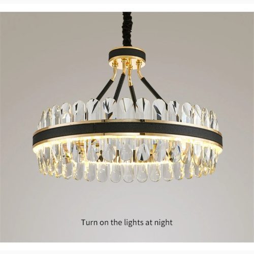 MIRODEMI Caerano di San Marco Postmodern Round Chandelier For Living Room