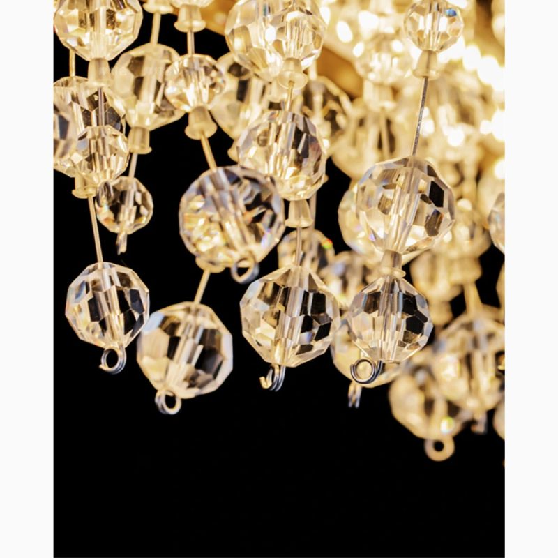 MIRODEMI Caglio Luxury Wave Chandelier