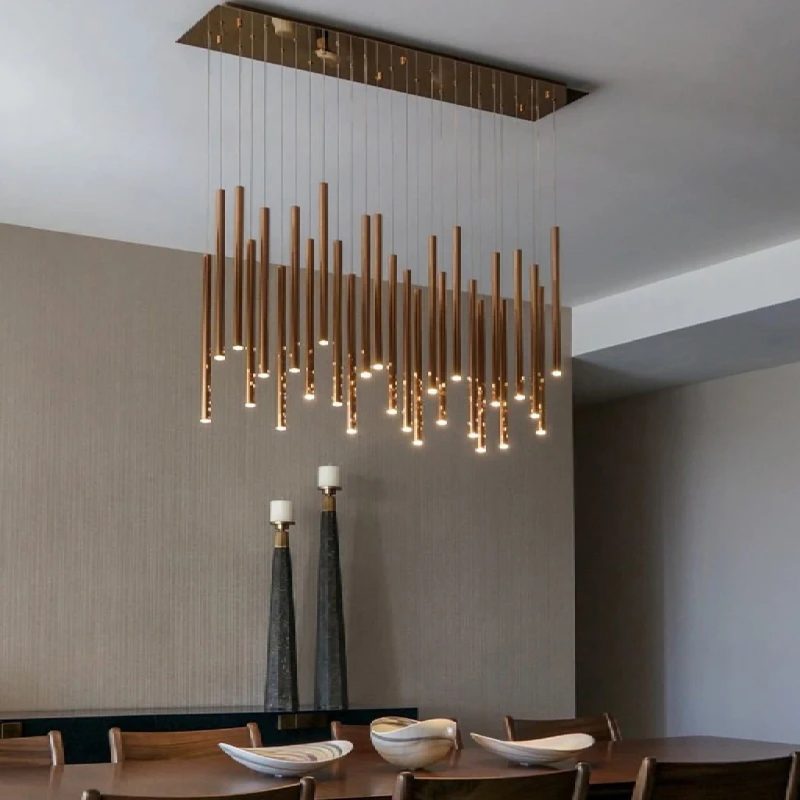 MIRODEMI Caianello Hanging Tube Design Pendant Chandelier