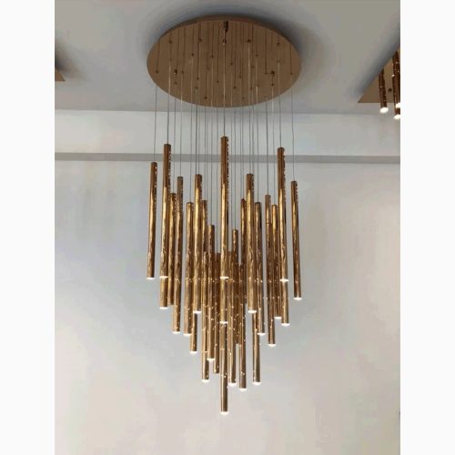 MIRODEMI Caianello Modern Hanging Tube Design Pendant Light