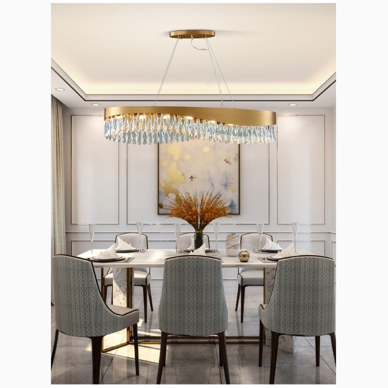 MIRODEMI Capo Noli New Modern Crystal Chandelier