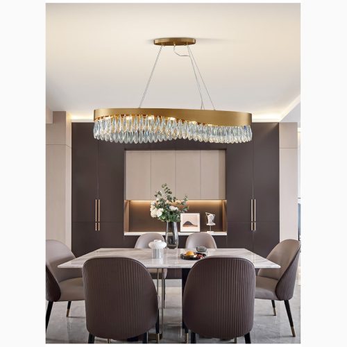 MIRODEMI Capo Noli New Modern Wave Chandelier