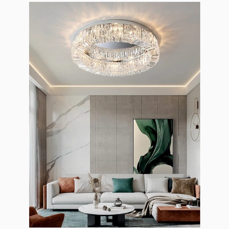 MIRODEMI® Carcare | Eminent Drum Crystal Chandelier