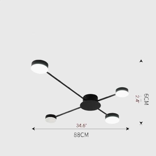 MIRODEMI Carouge Cruciform Chandelier