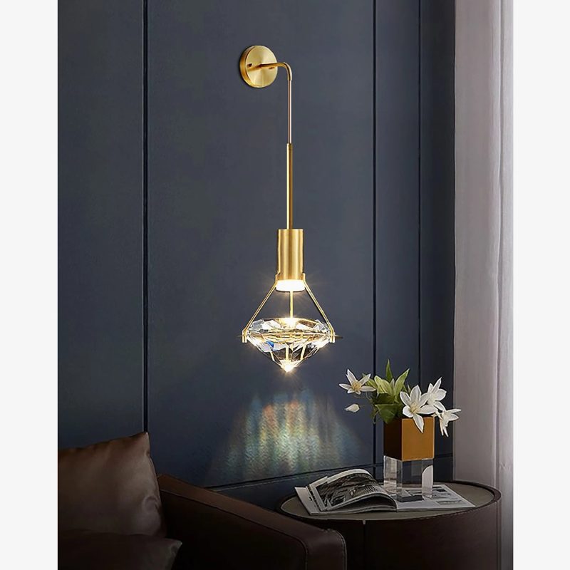 MIRODEMI Catarroja Modern Copper Wall Lamp