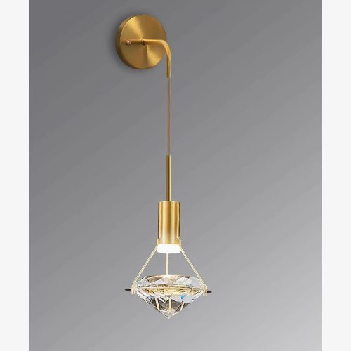 MIRODEMI Catarroja Modern Copper Wall Light