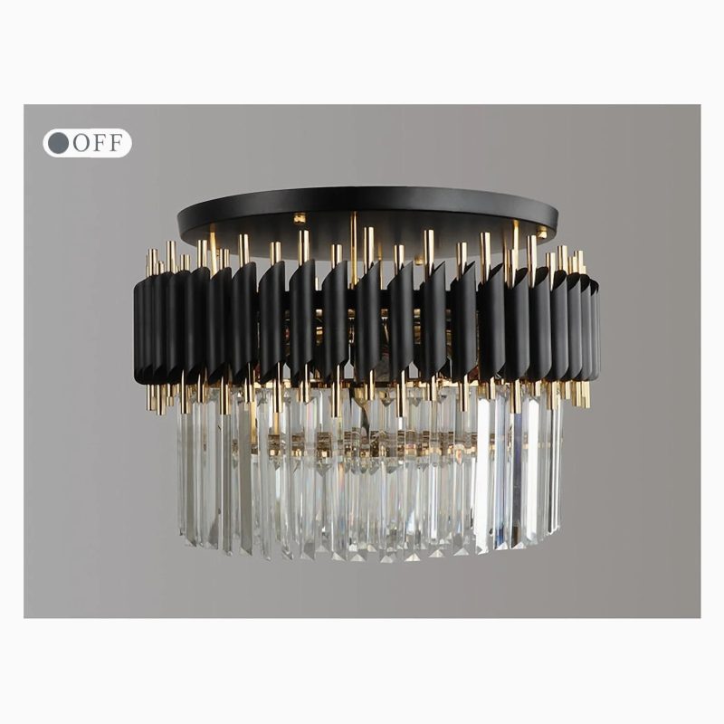 MIRODEMI Ceriale ceiling crystal chandelier