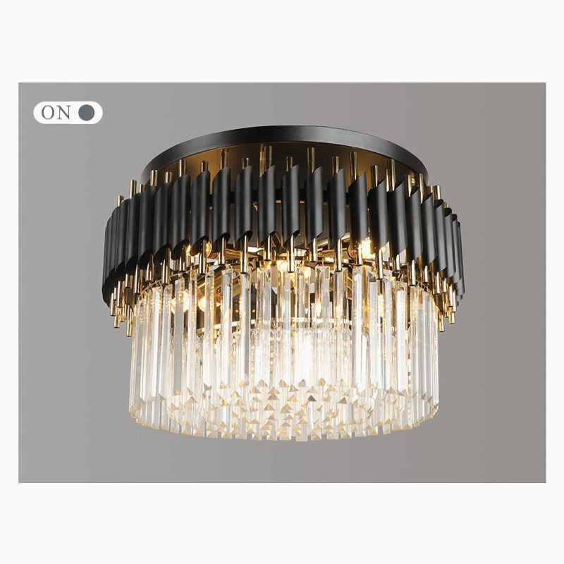 MIRODEMI Ceriale modern crystal chandelier