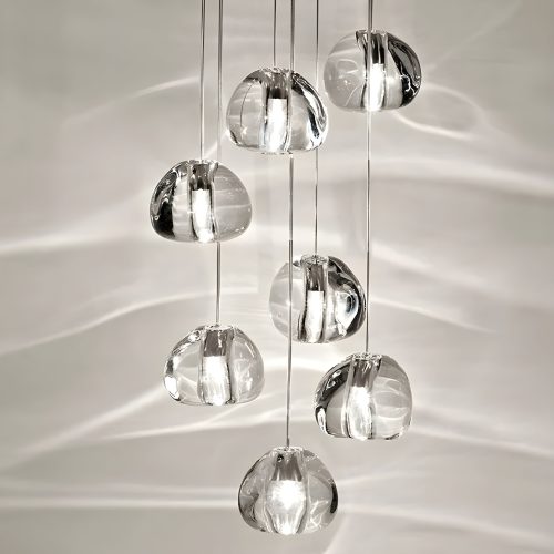 Modern Stylish LED Crystal Pendant Chandelier from Mirodemi for Hotel