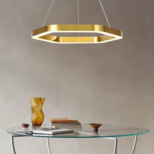 MIRODEMI® Châtelet | Modern Gold Chandelier for Living room