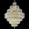 MIRODEMI® Chiavari | Lux Oval LED Crystal Waterfall Chandelier