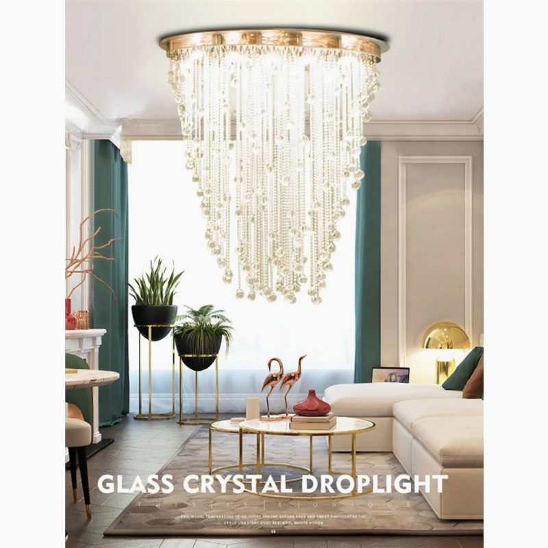 MIRODEMI Chiavari oval chandelier