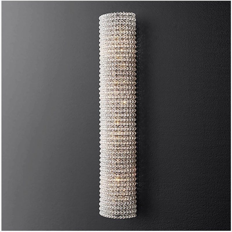 MIRODEMI® Chipiona | Modern design sconce for bedroom | wall sconce | crystal wall light