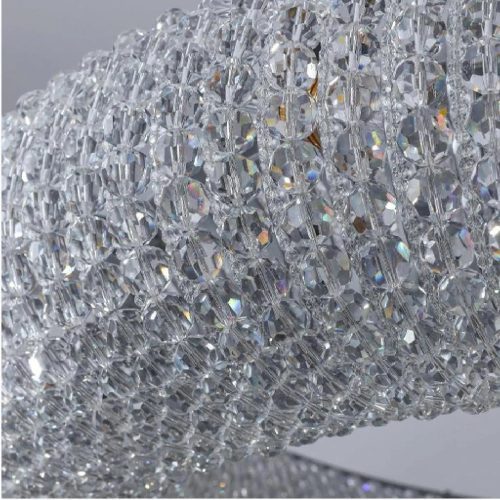 MIRODEMI Claviers Modern Elegant Crystal Pendant Chandelier in Details