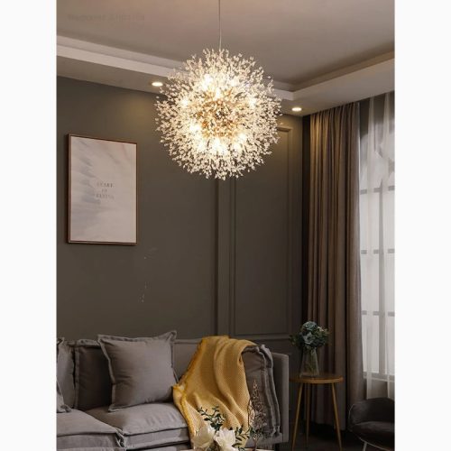 MIRODEMI Collongues Magic Fluff Crystal Chandelier