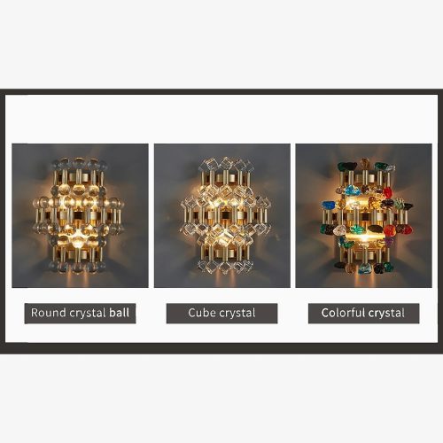 MIRODEMI Coruna Modern Colorful Wall Lamp