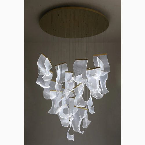 MIRODEMI Coursegoules Wave Design Pendant Ceiling Light