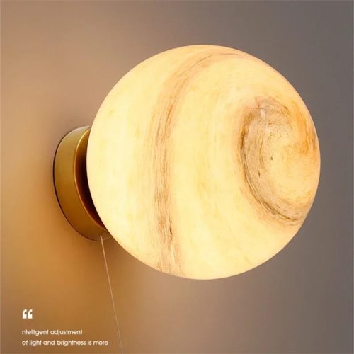 MIRODEMI Creative Universe Lantern Planet Wall Sconce for Kids Room Bedroom Home Details