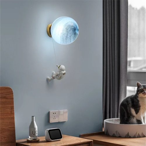 MIRODEMI Creative Universe Lantern Planet Wall Sconce for Room Bedroom Home