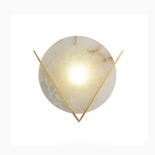 MIRODEMI Creative Wall Lamp in Retro Minimalistic Style Gold Marble Living Room Bedroom Home Details