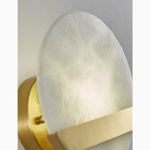 MIRODEMI Creative Wall Lamp in Retro Minimalistic Style Gold Marble Living Room Home Hall Details