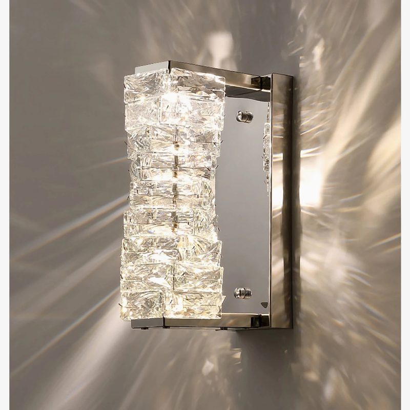 MIRODEMI Crevillent Gold Chrome Wall Light