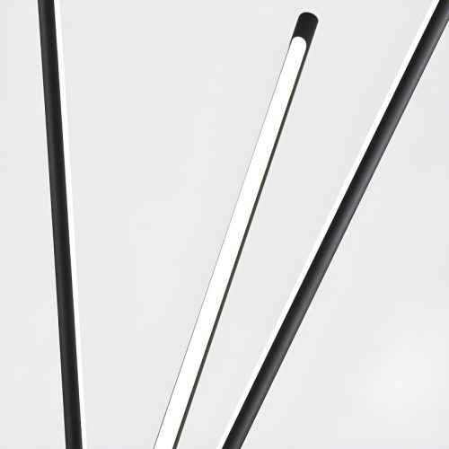 MIRODEMI Cully Post Modern Black LED Minimalistic Floor Lamp for Living Room Bedroom Hall Details